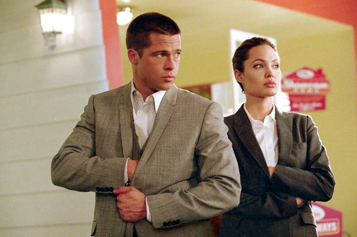 angelina jolie and brad pitt mr and mrs smith. Brad Pitt and Angelina Jolie