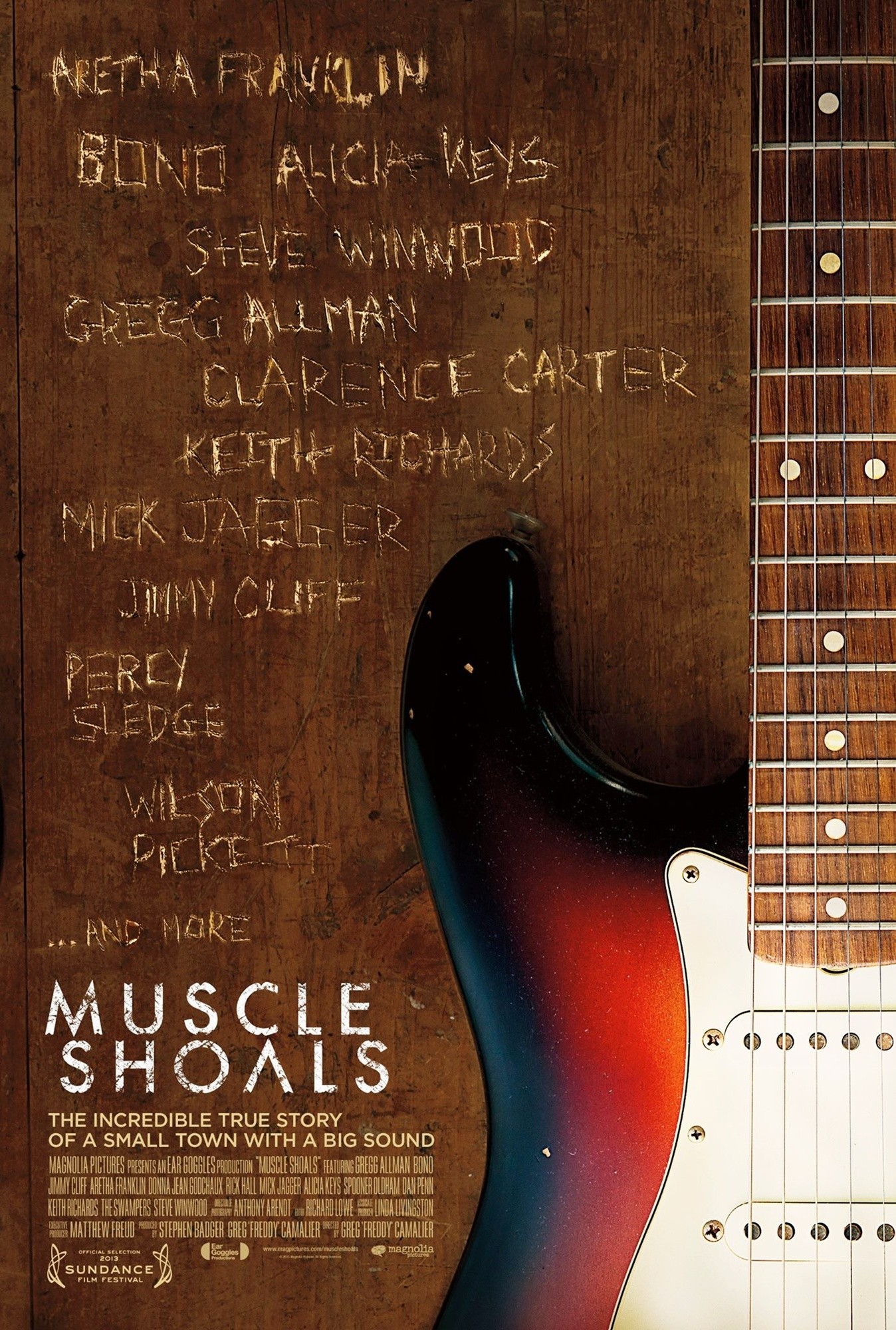 Poster of Magnolia Pictures' Muscle Shoals (2013)