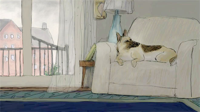A scene from New Yorker Films' My Dog Tulip (2010)