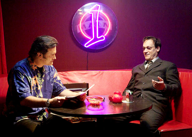 Bruce Campbell stars as Bruce Campbell and Ted Raimi stars as Wing in Image Entertainment's My Name Is Bruce (2008)