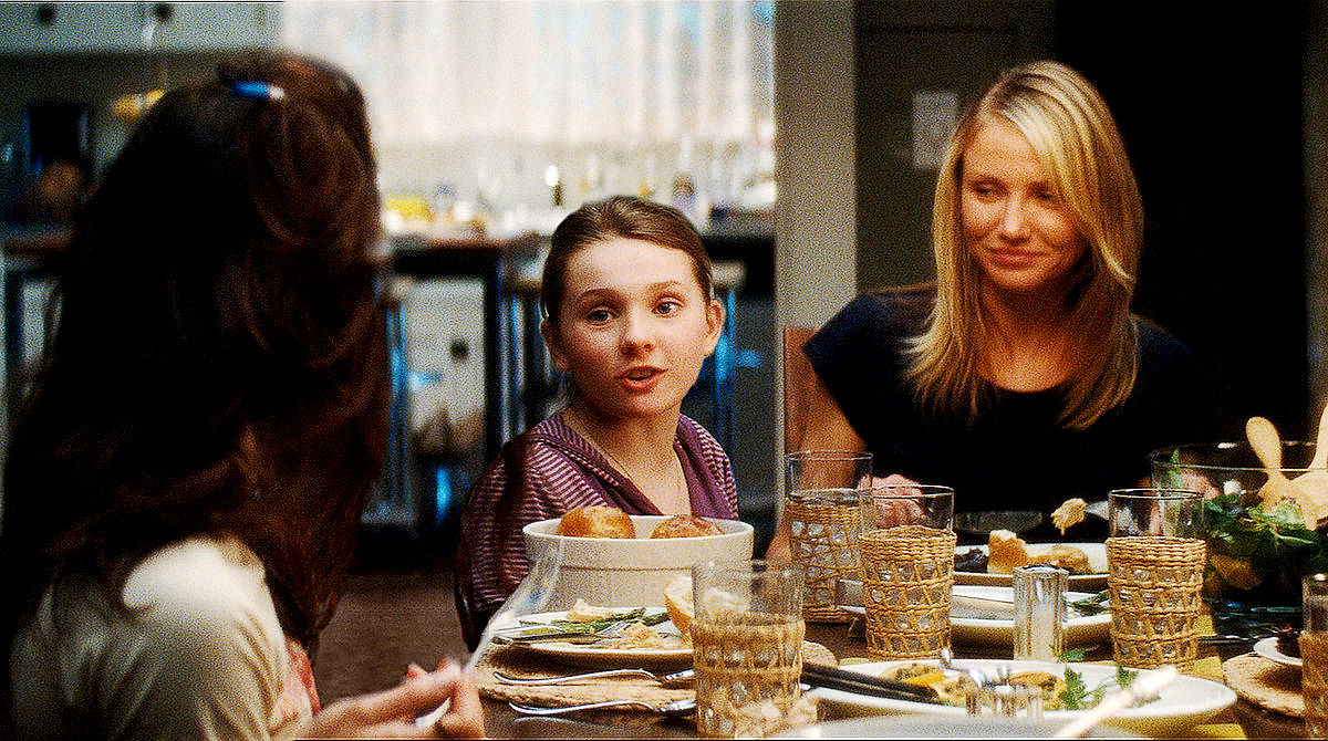 Abigail Breslin stars as Andromeda 'Anna' Fitzgerald and Cameron Diaz stars as Sara Fitzgerald in New Line Cinema's My Sister's Keeper (2009)