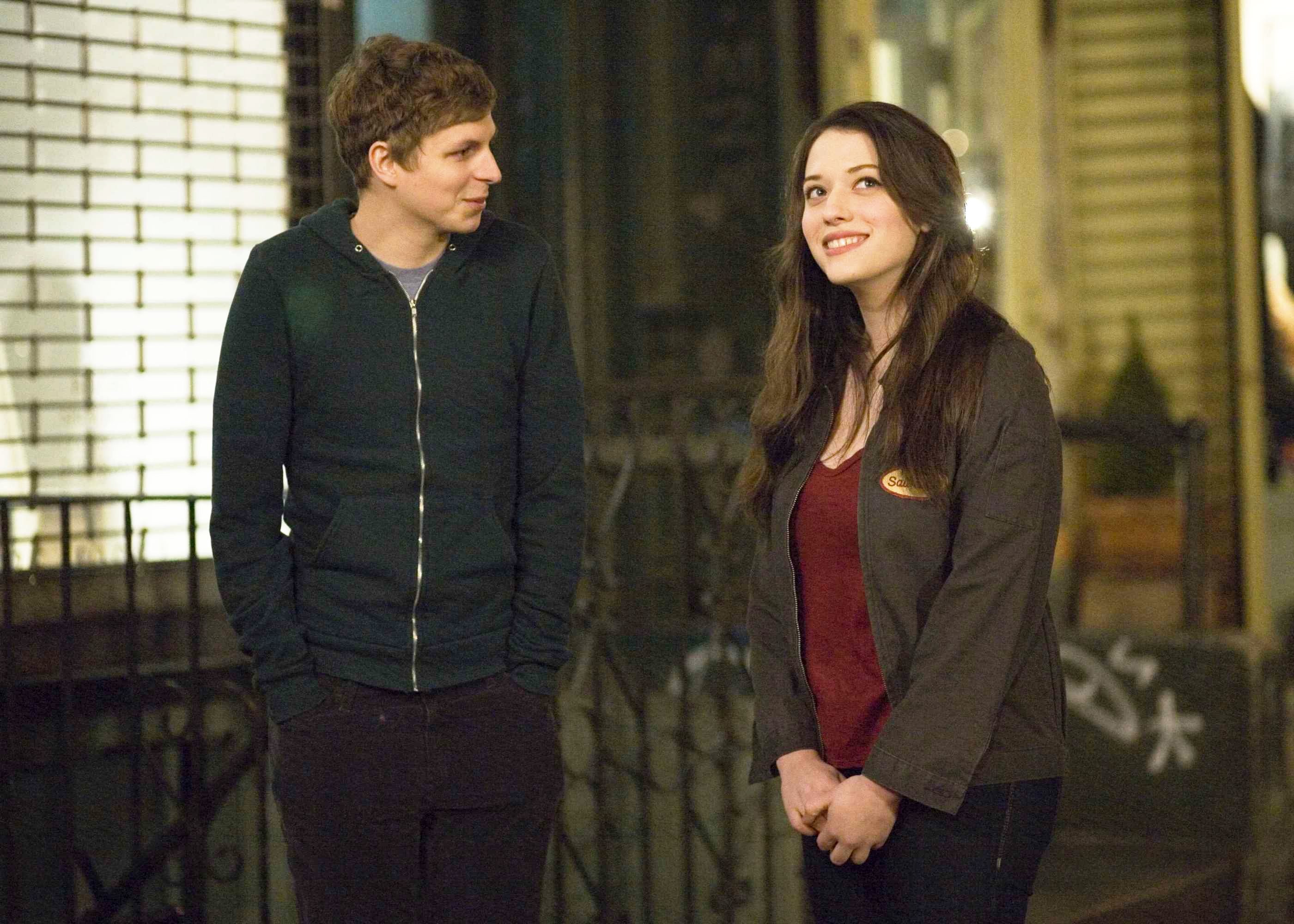 Michael Cera stars as Nick and Kat Dennings stars as Norah in Sony Pictures' Nick and Norah's Infinite Playlist (2008)