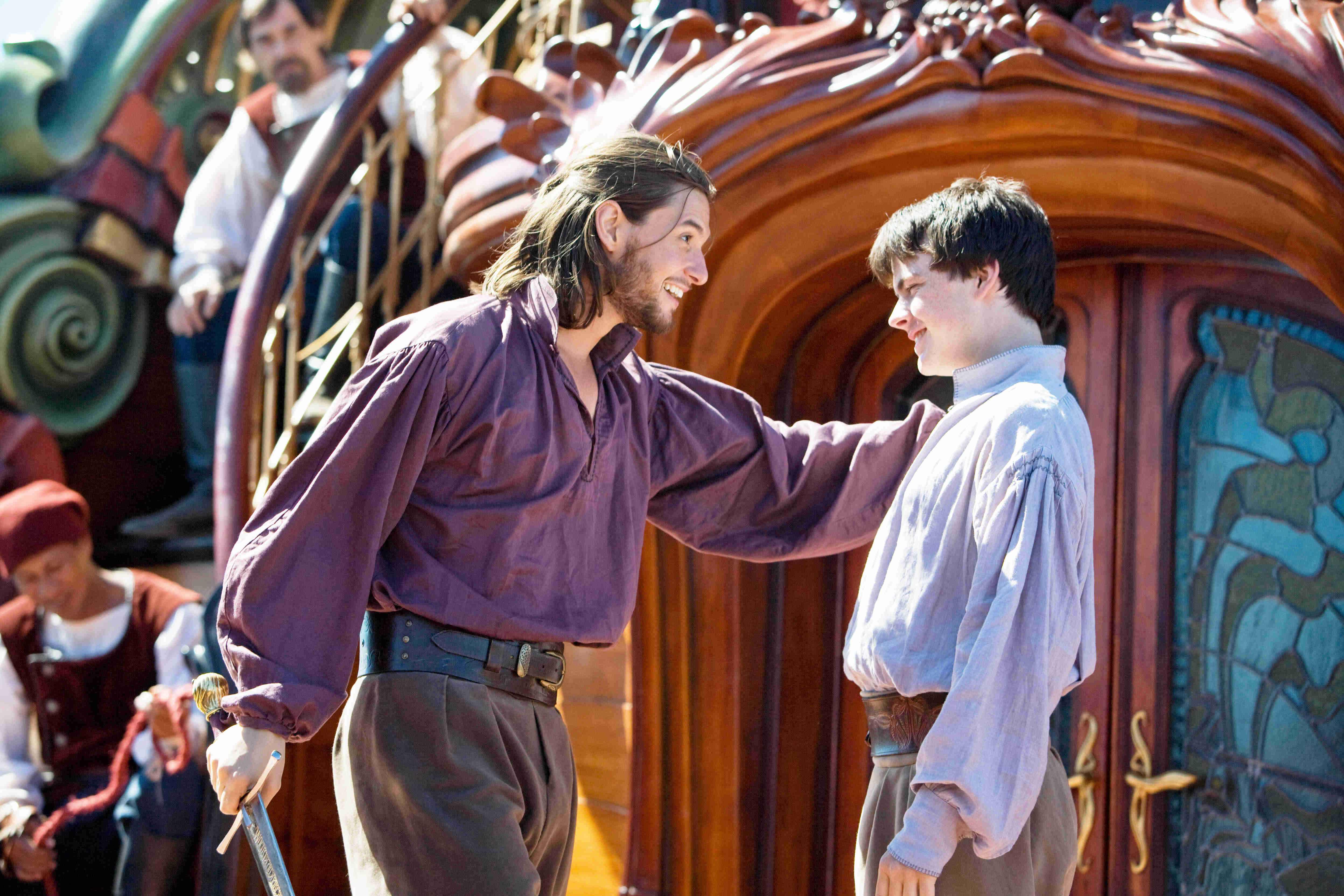 Ben Barnes stars as King Caspian and Skandar Keynes stars as Edmund Pevensie in Fox Walden's The Chronicles of Narnia: The Voyage of the Dawn Treader (2010)