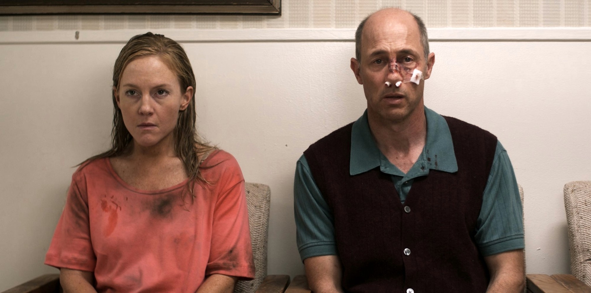 Vanessa Vander Pluym stars as Bitchy Waitress and Jon Gries stars as Peter in Cinema Guild's Natural Selection (2012)