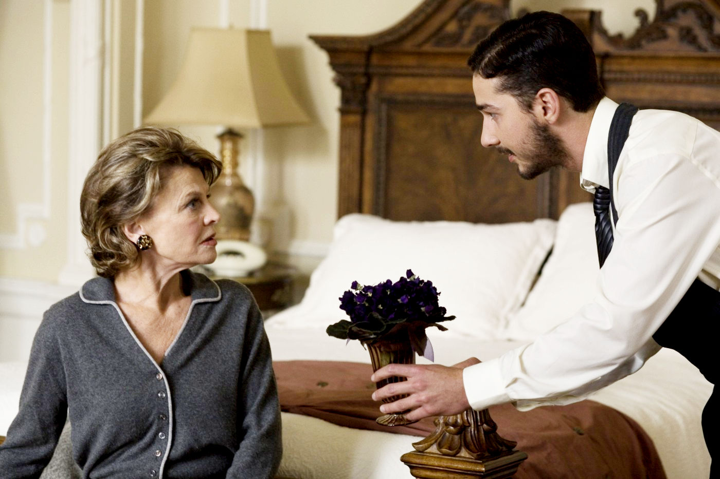 Julie Christie stars as Isabelle and Shia LaBeouf stars as Jacob in Vivendi Entertainment's New York, I Love You (2009)