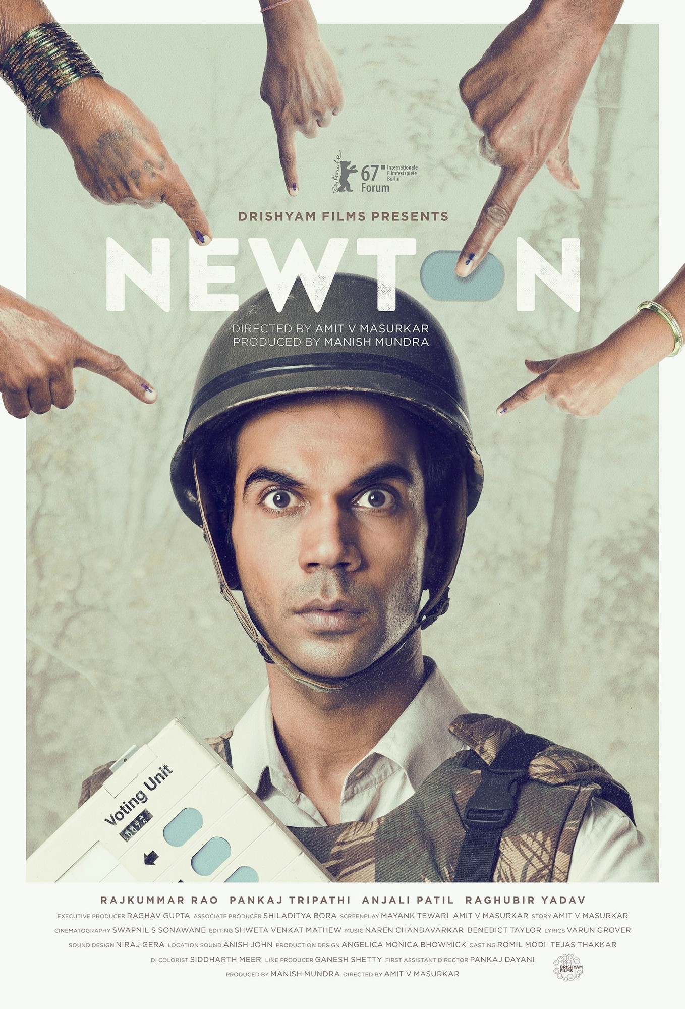Poster of Drishyam Films' Newton (2017)