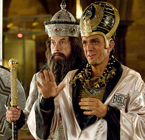 Christopher Guest stars as Ivan the Terrible and Hank Azaria stars as Kah Mun Rah in 20th Century Fox's Night at the Museum 2: Battle of the Smithsonian (2009)