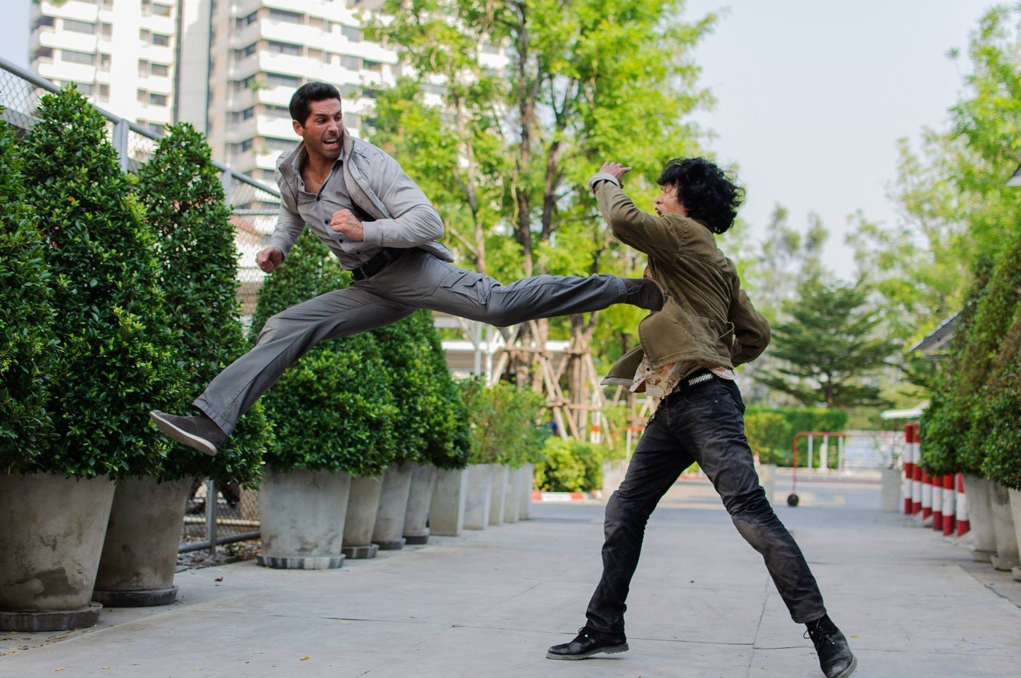 Scott Adkins stars as Casey in Millennium Films' Ninja: Shadow of a Tear (2013)