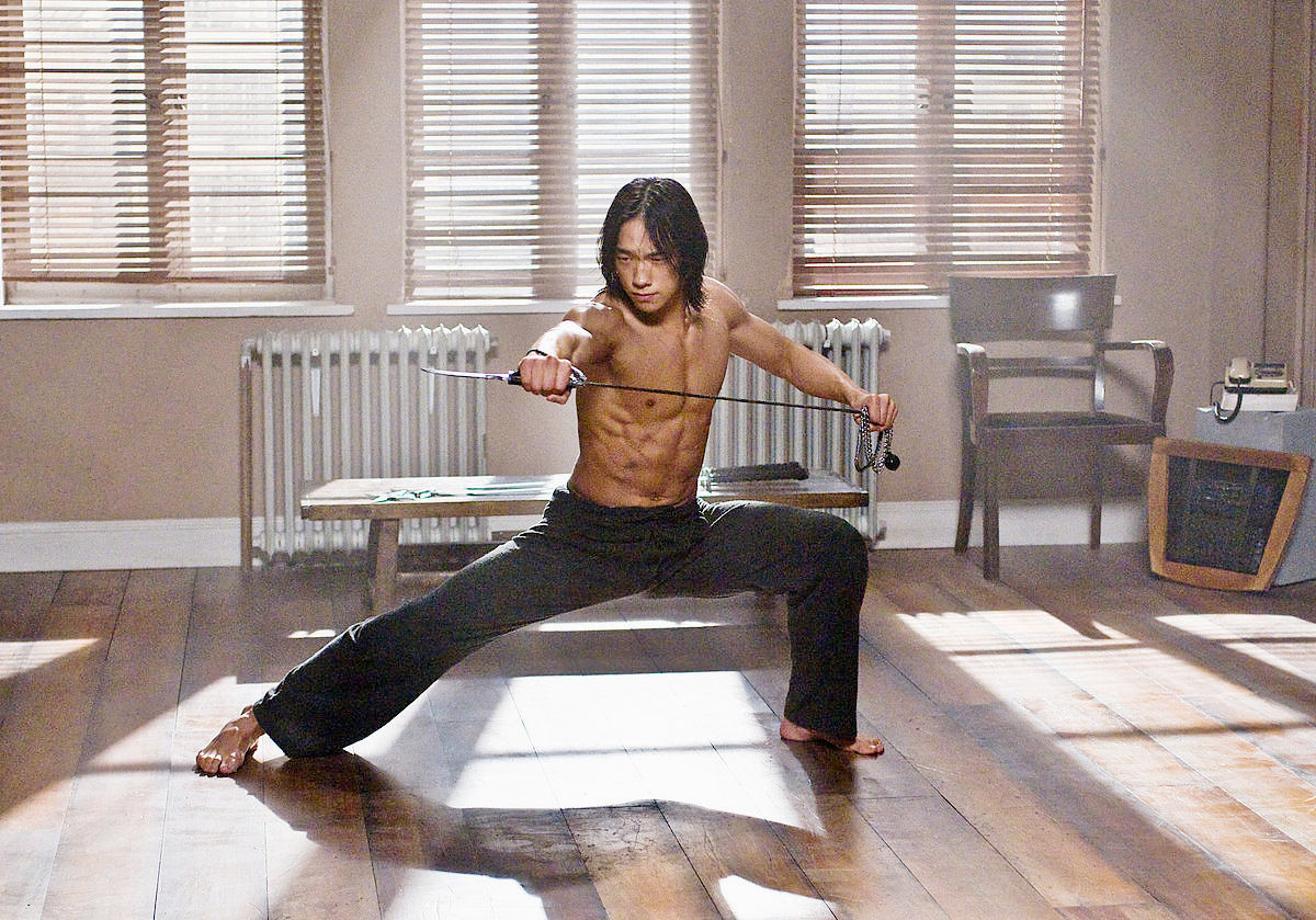 Rain stars as Raizo in Warner Bros Pictures' Ninja Assassin (2009)