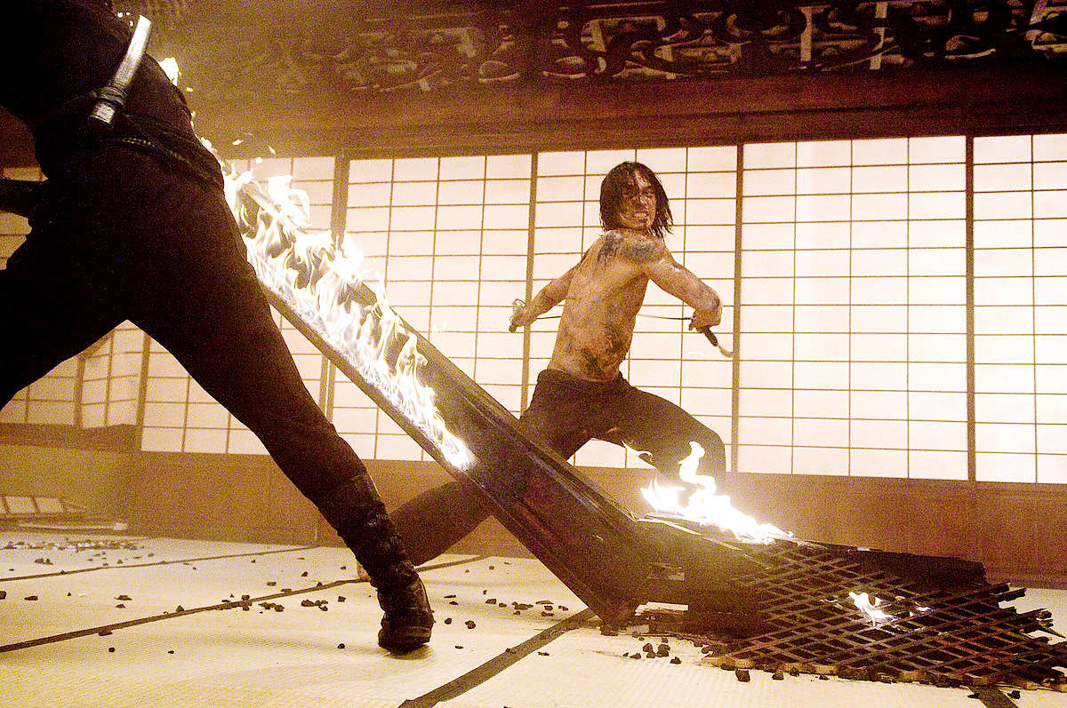 Rain stars as Raizo in Warner Bros Pictures' Ninja Assassin (2009)