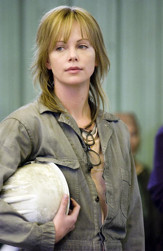 Charlize Theron as Josey Aimes, a female miner.