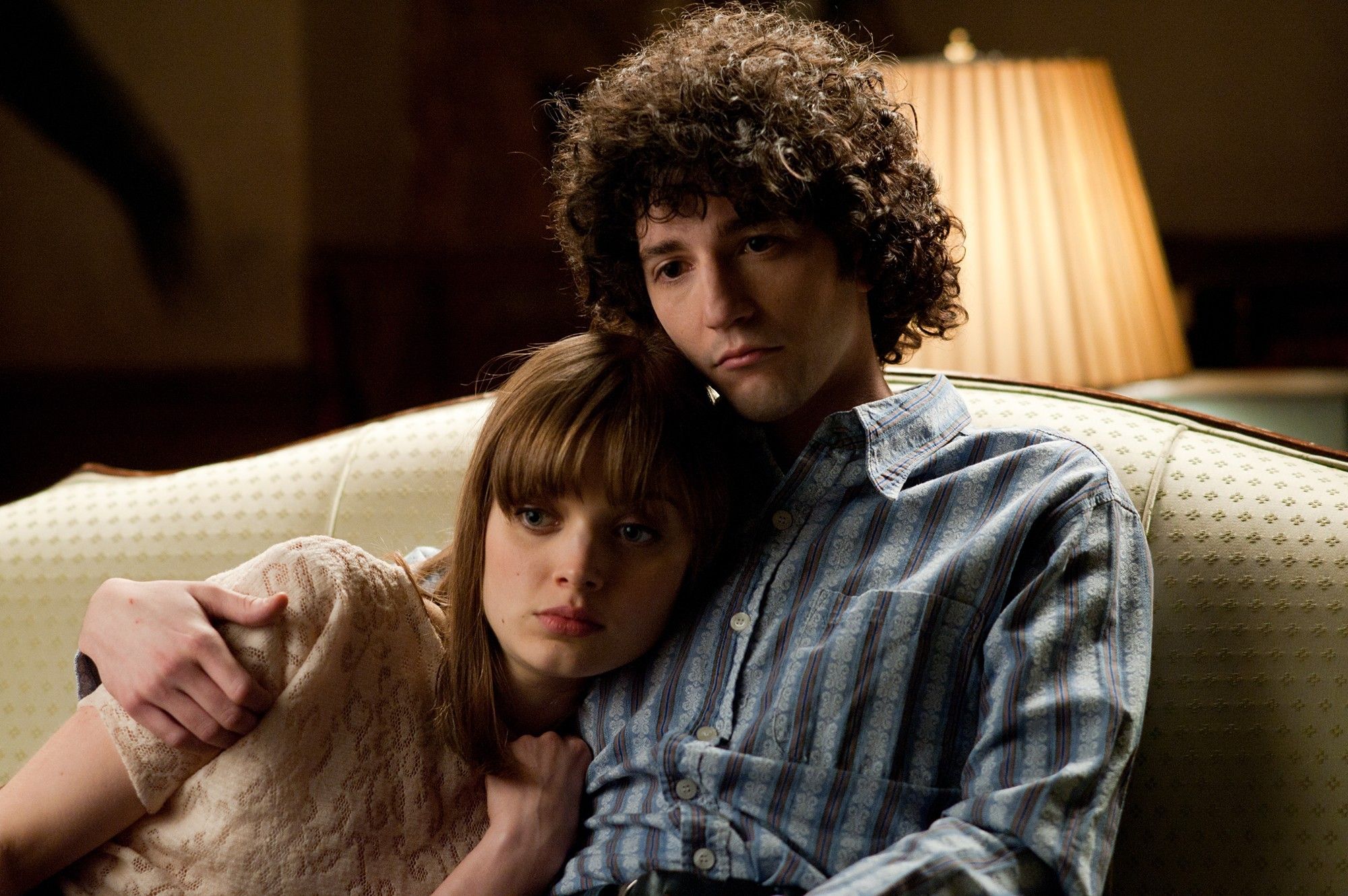 Bella Heathcote stars as Grace Dietz and John Magaro stars as Douglas in Paramount Vantage's Not Fade Away (2012)
