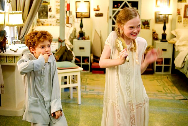 Aaron Michael Drozin stars as Max and Elle Fanning stars as Mary in Freestyle Releasing's The Nutcracker in 3D (2010)