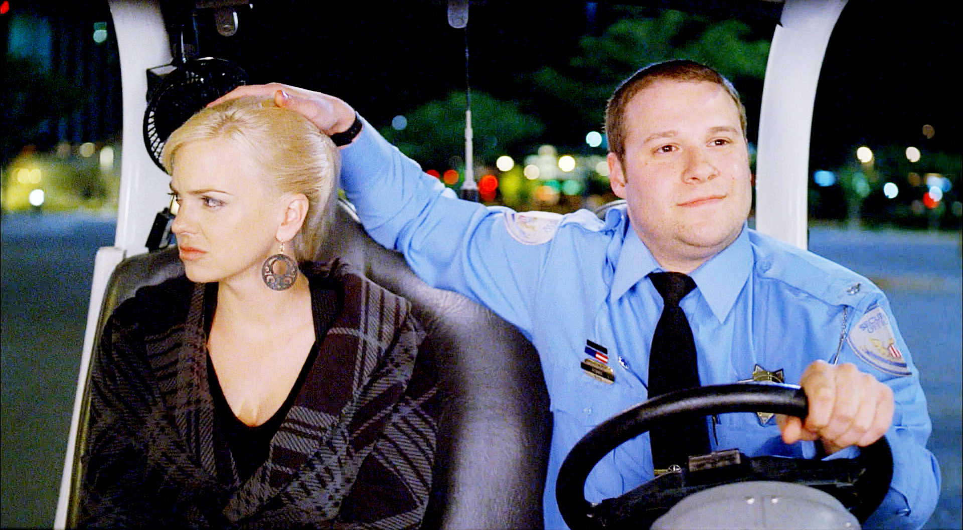 Anna Faris stars as Brandi and Seth Rogen stars as Ronnie Barnhardt in Warner Bros. Pictures' Observe and Report (2009)