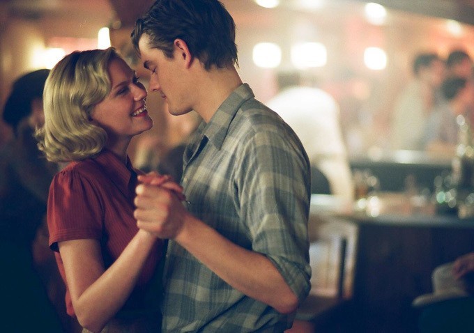 Kirsten Dunst stars as Camille and Sam Riley stars as Sal Paradise in IFC Films' On the Road (2012)