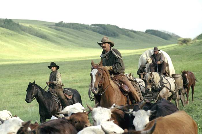 Kevin Costner as Charley Waite in Buena Vista Pictures' Open Range (2003)