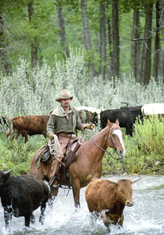 Kevin Costner as Charley Waite in Buena Vista Pictures' Open Range (2003)