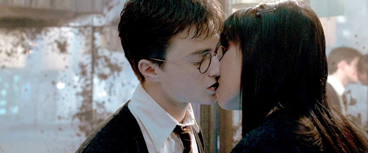 Daniel Radcliffe as Harry Potter and Katie Leung as Cho Chang in Warner Bros' Harry Potter and the Order of the Phoenix (2007)