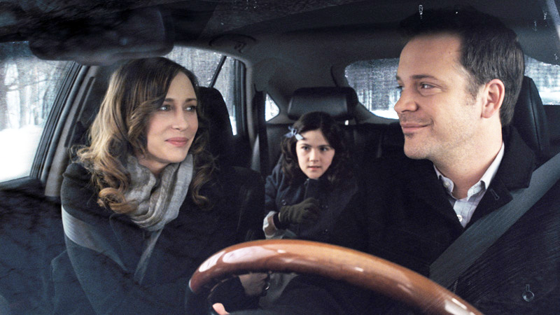 Vera Farmiga, Isabelle Fuhrman and Peter Sarsgaard in Warner Bros. Pictures' Orphan (2009)