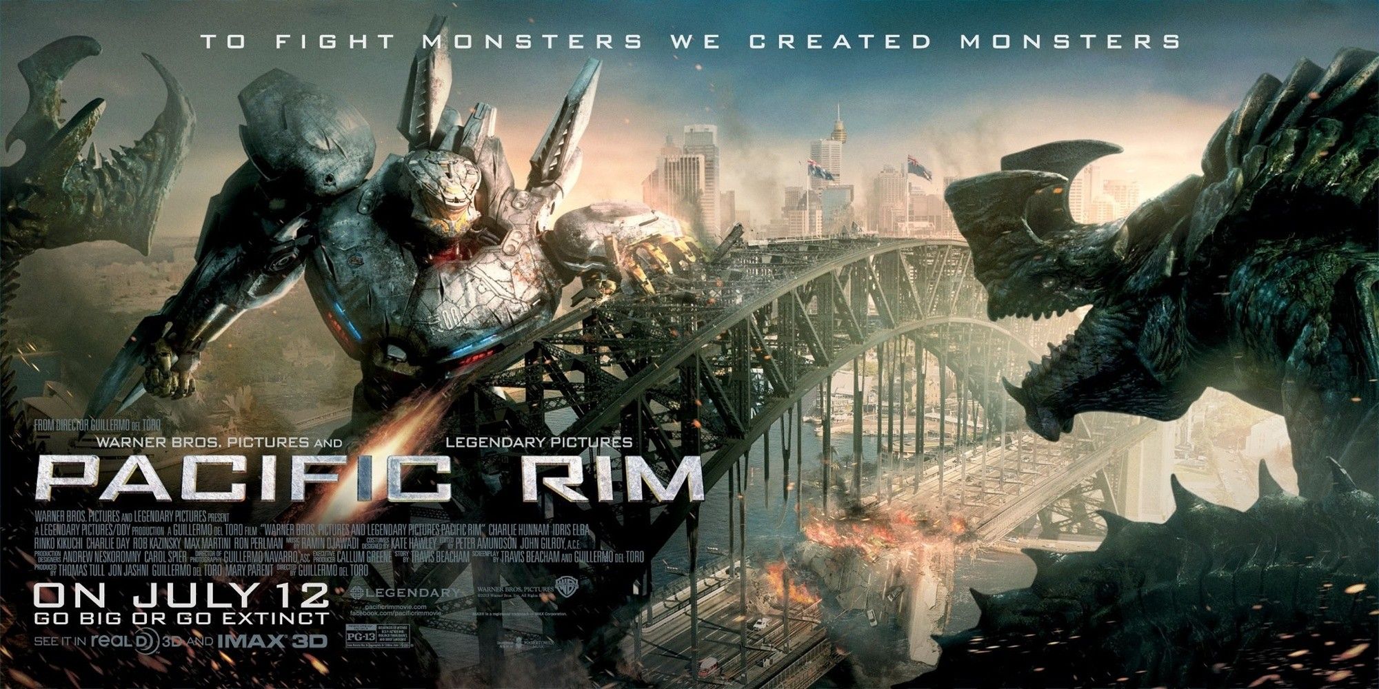 Poster of Warner Bros. Pictures' Pacific Rim (2013)