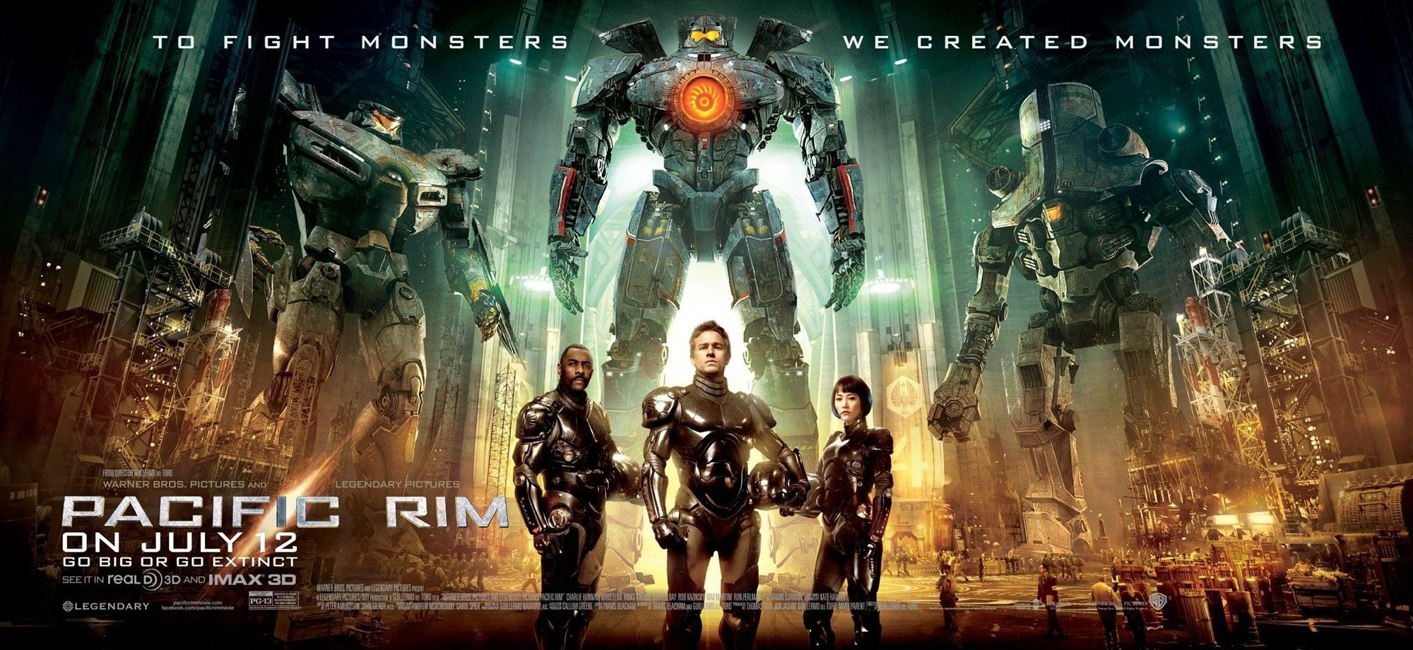 Poster of Warner Bros. Pictures' Pacific Rim (2013)