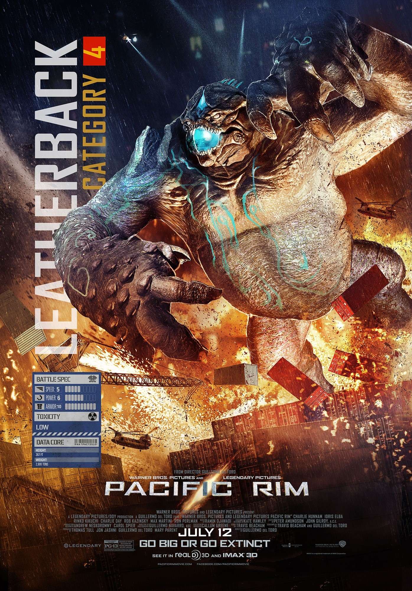 Poster of Warner Bros. Pictures' Pacific Rim (2013)