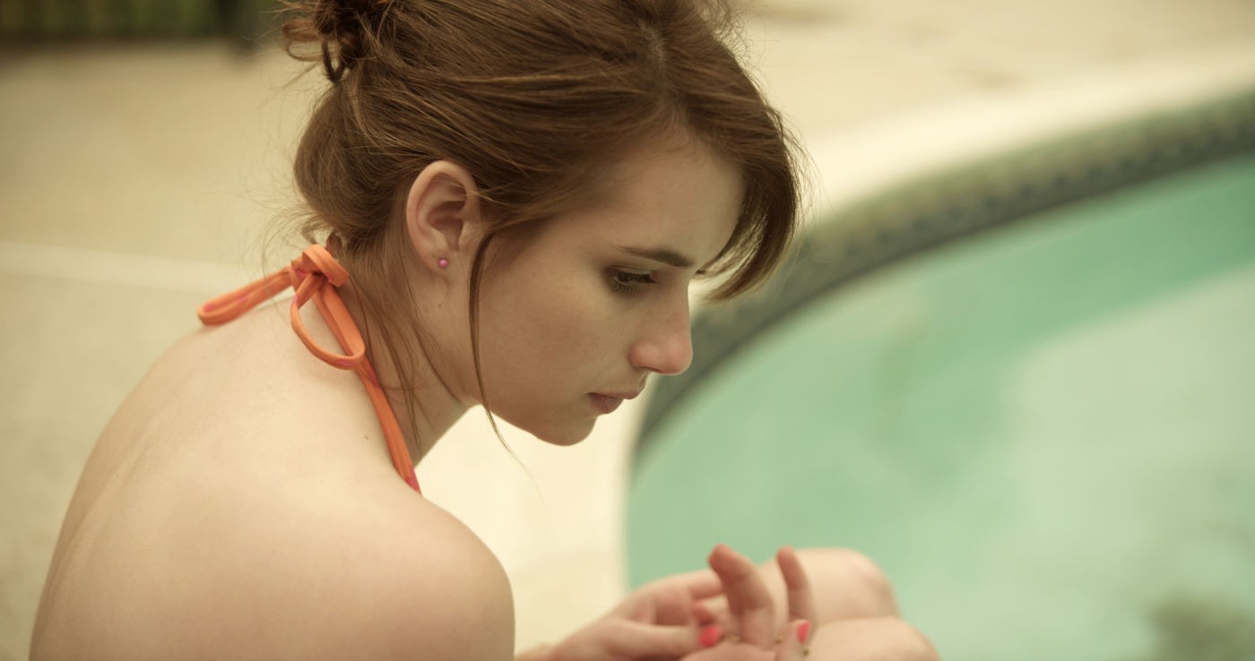 Emma Roberts stars as April in Tribeca Film's Palo Alto (2014)