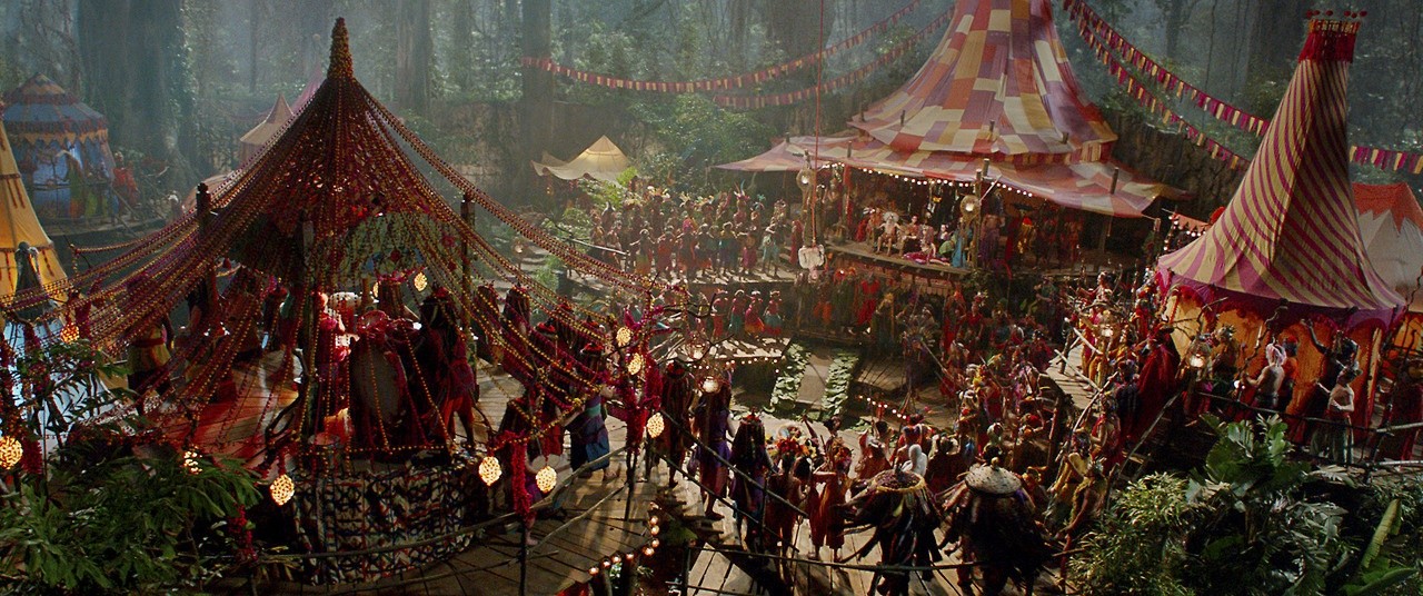 A scene from Warner Bros. Pictures' Pan (2015)