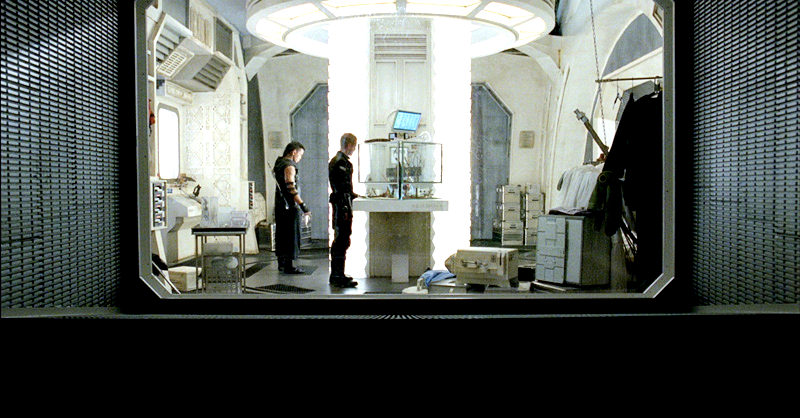 Cung Le stars as Manh and Ben Foster stars as Bower in Overture Films' Pandorum (2009)