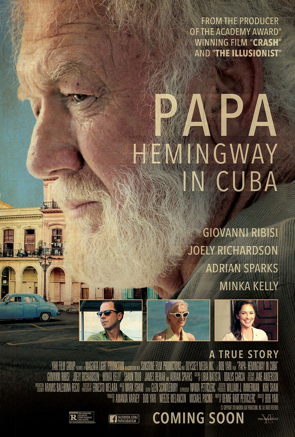 Poster of Yari Film Group's Papa: Hemingway in Cuba (2016)