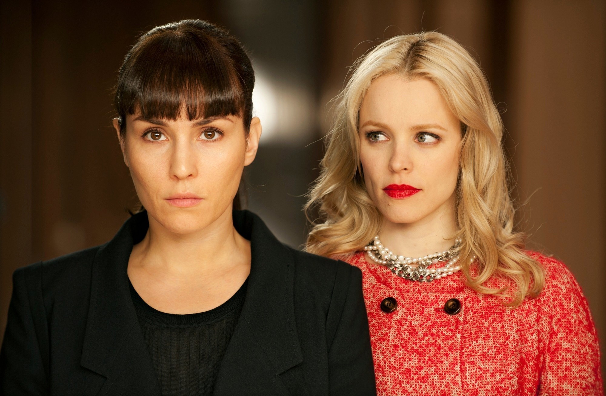 Noomi Rapace stars as Isabelle James and Rachel McAdams stars as Christine in Entertainment One's Passion (2013)