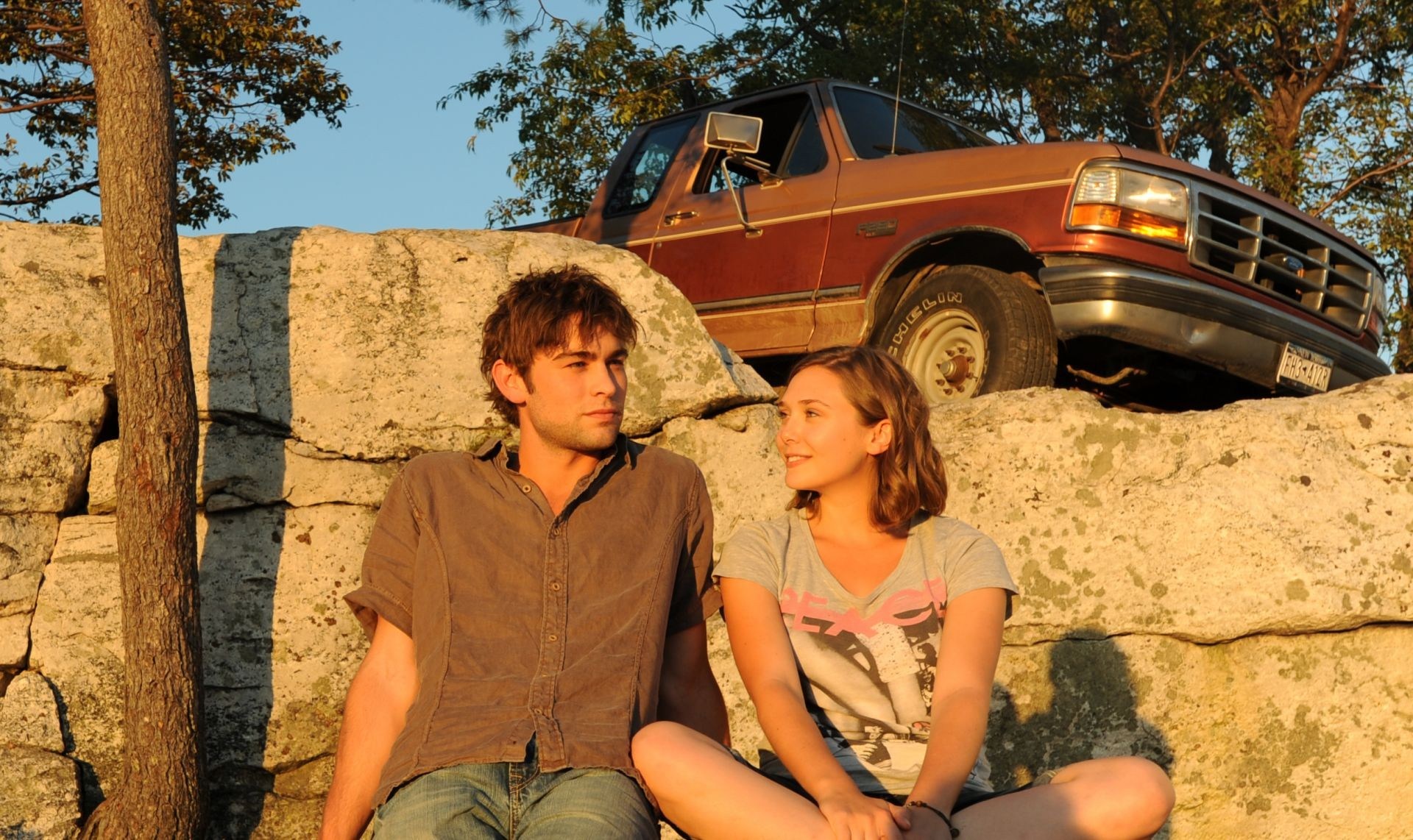 Chace Crawford stars as Cole and Elizabeth Olsen stars as Zoe in IFC Films' Peace, Love & Misunderstanding (2012). Photo credit by Jacob Hutchings.