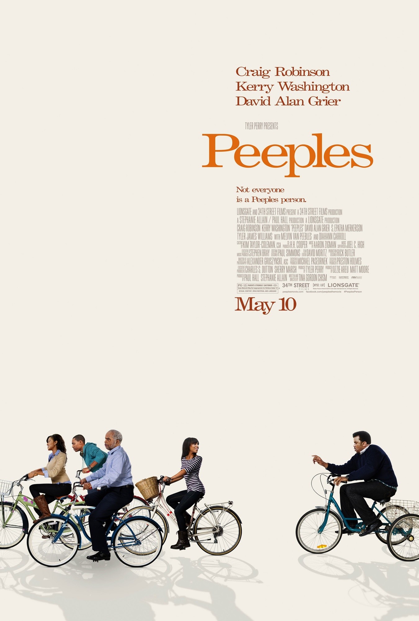 Poster of Lionsgate Films' Peeples (2013)