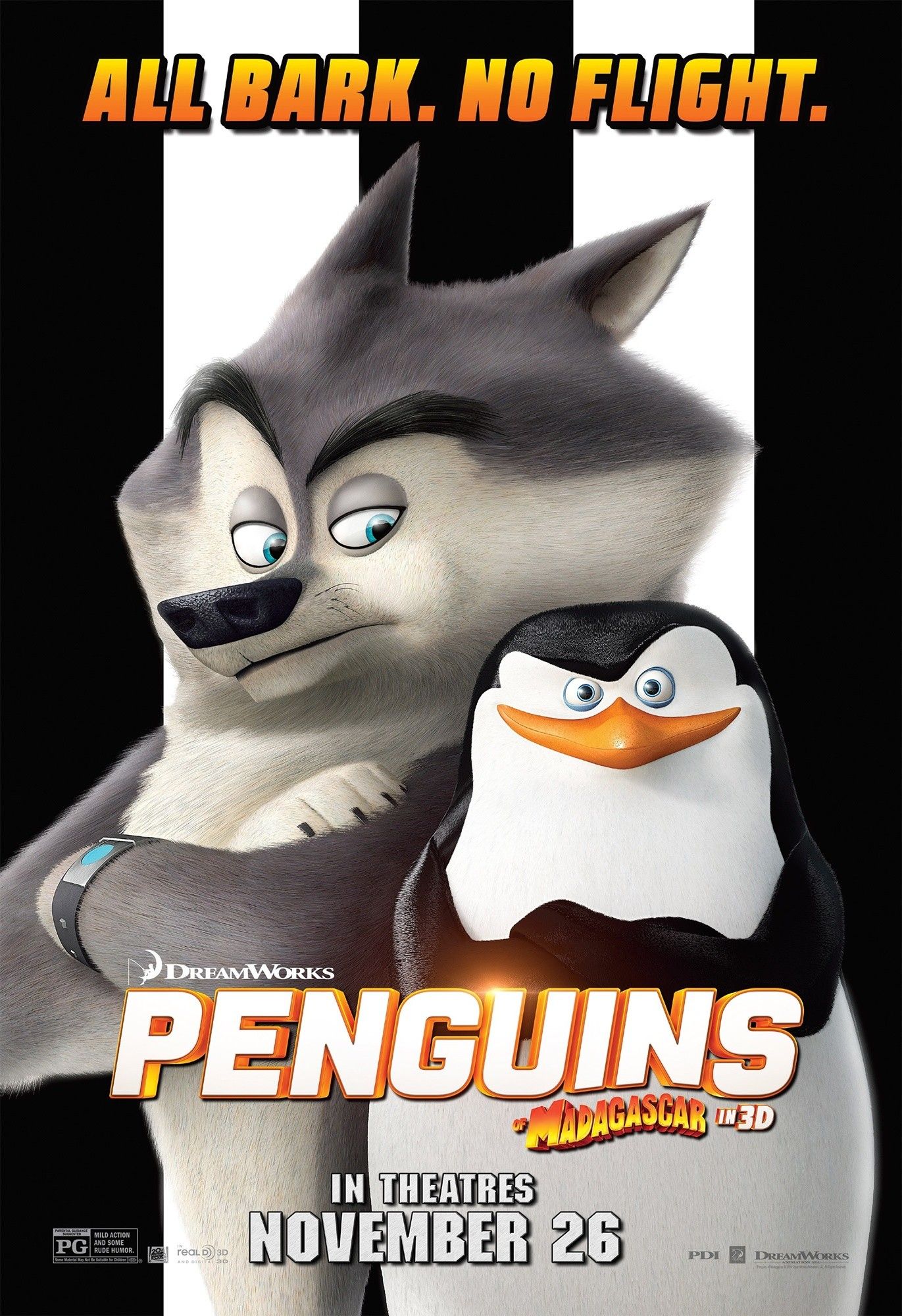 Poster of 20th Century Fox's Penguins of Madagascar (2014)