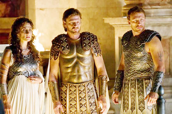 Melina Kanakaredes, Sean Bean and Kevin McKidd in Fox 2000 Pictures' Percy Jackson & the Olympians: The Lightning Thief (2010)