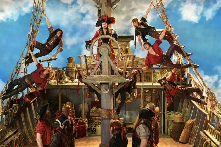 Christopher Walken stars as Captain Hook in NBC's Peter Pan Live (2014)