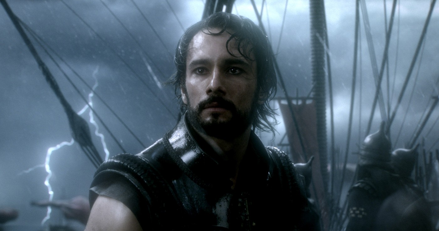 Rodrigo Santoro stars as Xerxes in Warner Bros. Pictures' 300: Rise of an Empire (2014)