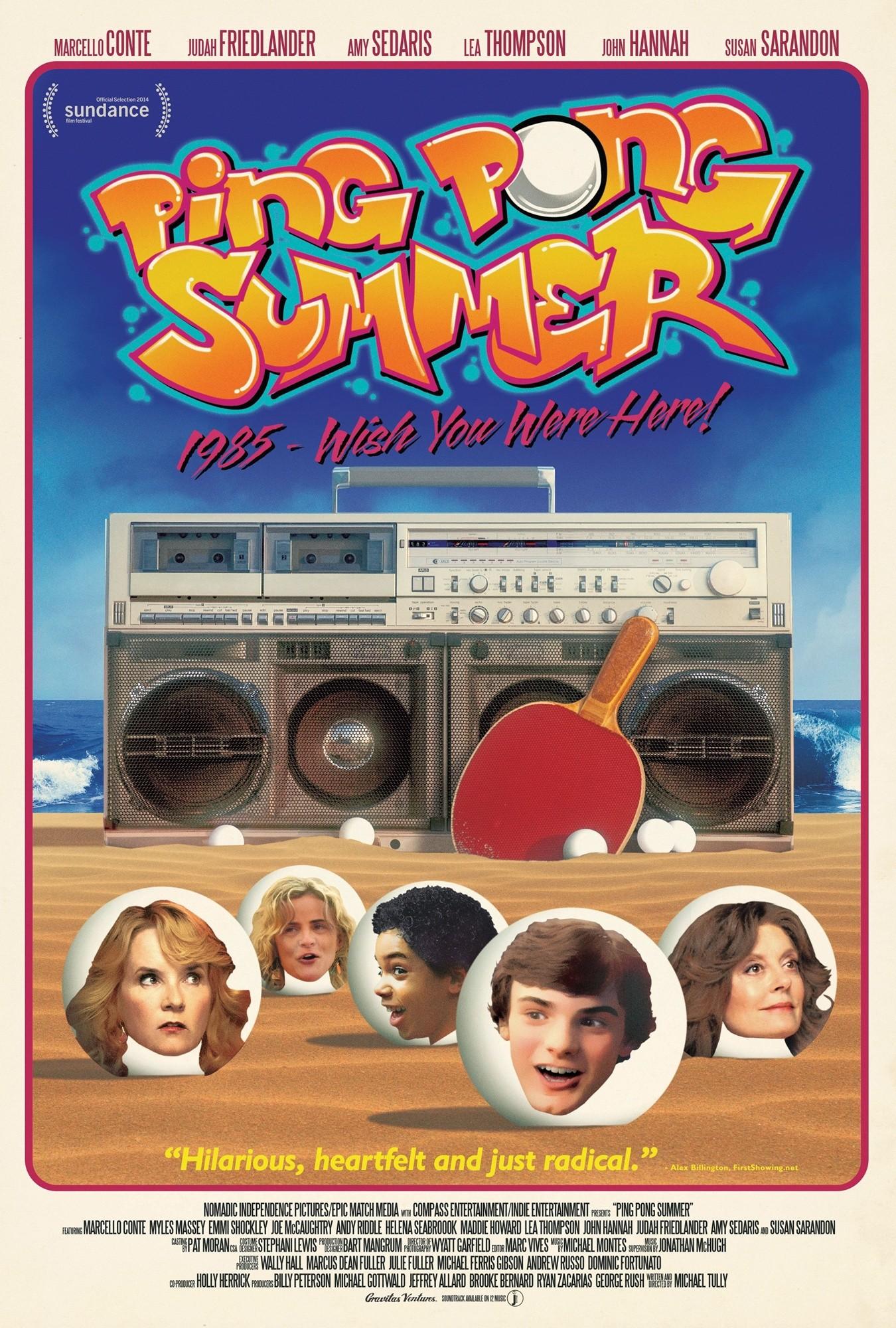 Poster of Gravitas Ventures' Ping Pong Summer (2014)