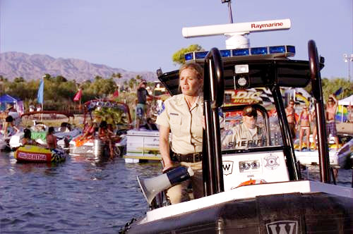 Elisabeth Shue stars as Sheriff Julie Forester in Dimension Films' Piranha 3-D (2010)