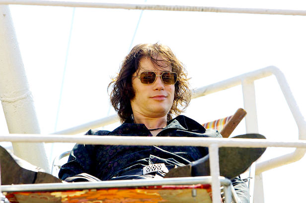 Tom Wisdom stars as Mark in Focus Features' Pirate Radio (2009). Photo credit by Alex Bailey.
