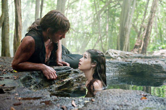 Sam Claflin stars as Philip and Astrid Berges-Frisbey stars as Syrena - Mermaid in Walt Disney Pictures' Pirates of the Caribbean: On Stranger Tides (2011)