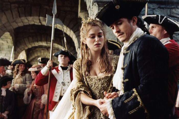 keira knightley and orlando bloom pirates of the caribbean 3