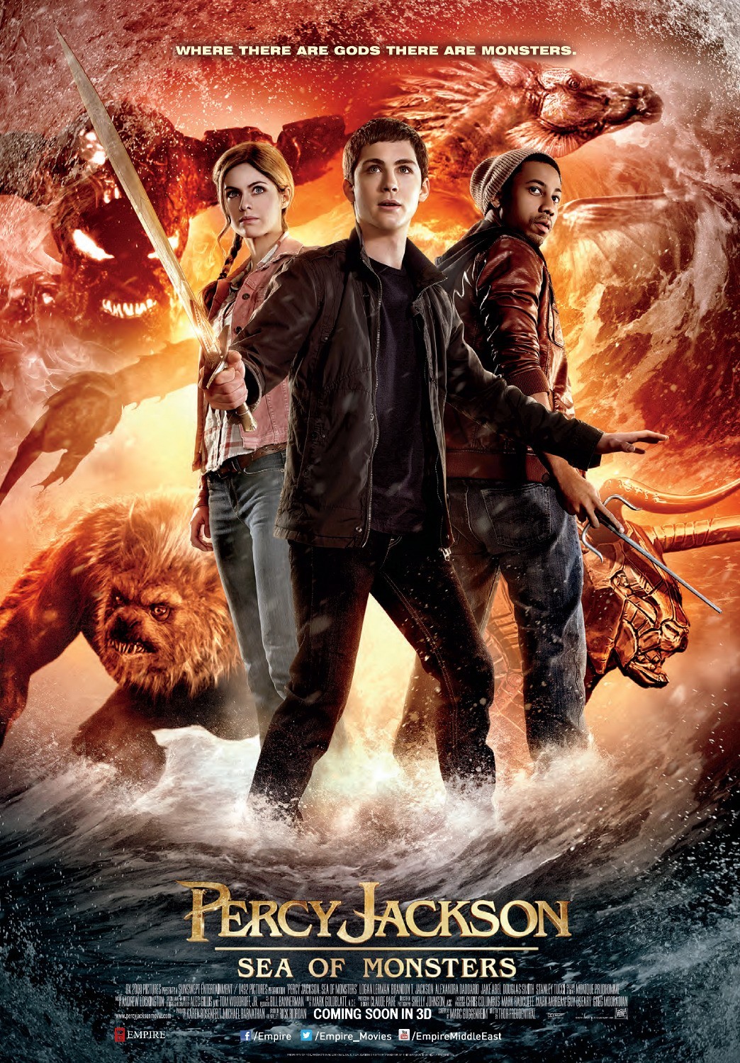 Poster of The 20th Century Fox's Percy Jackson: Sea of Monsters (2013)