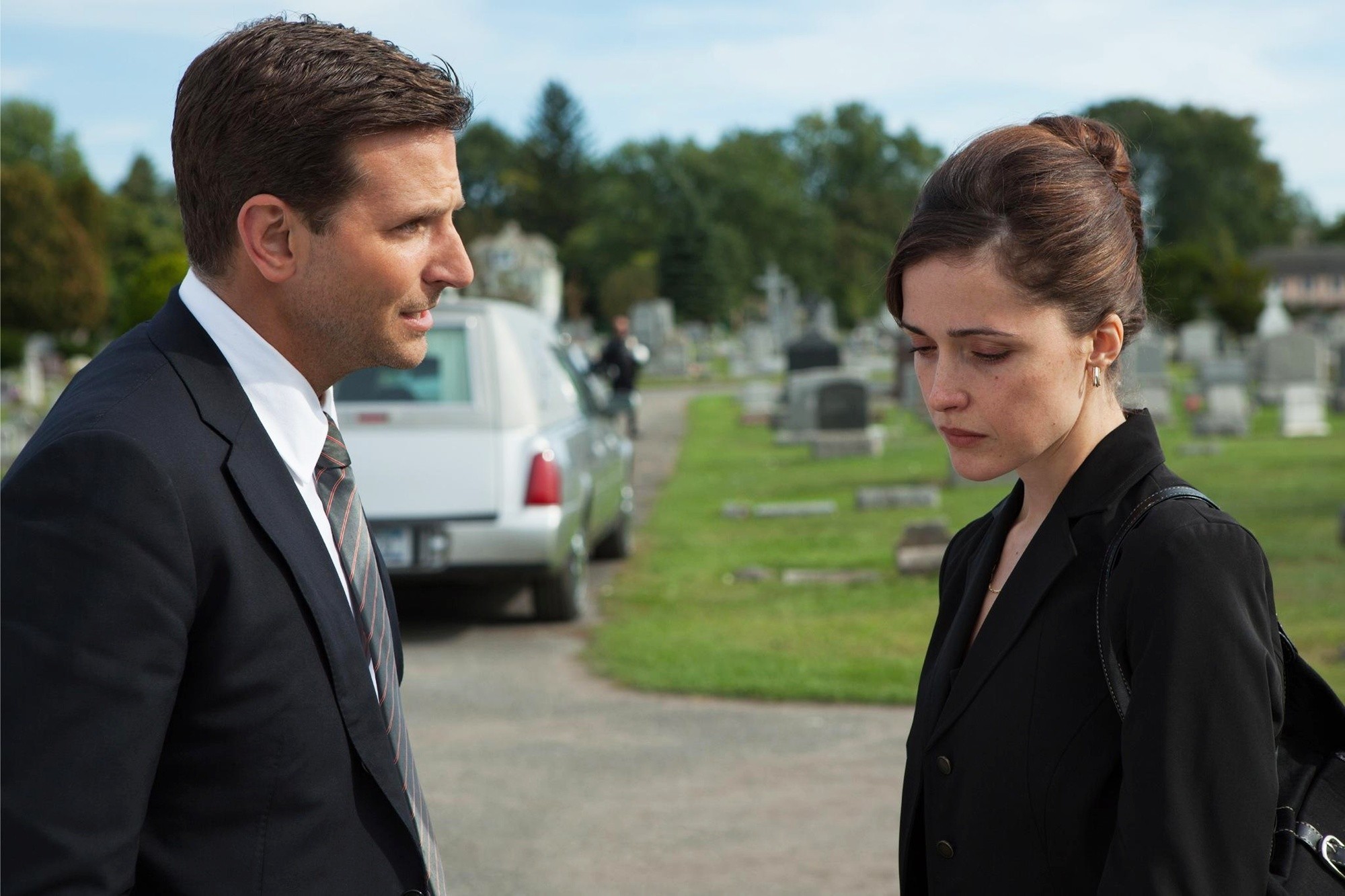 Bradley Cooper stars as Avery Cross and Rose Byrne stars as Jennifer in Focus Features' The Place Beyond the Pines (2013). Photo credit by Atsushi Nishijima.