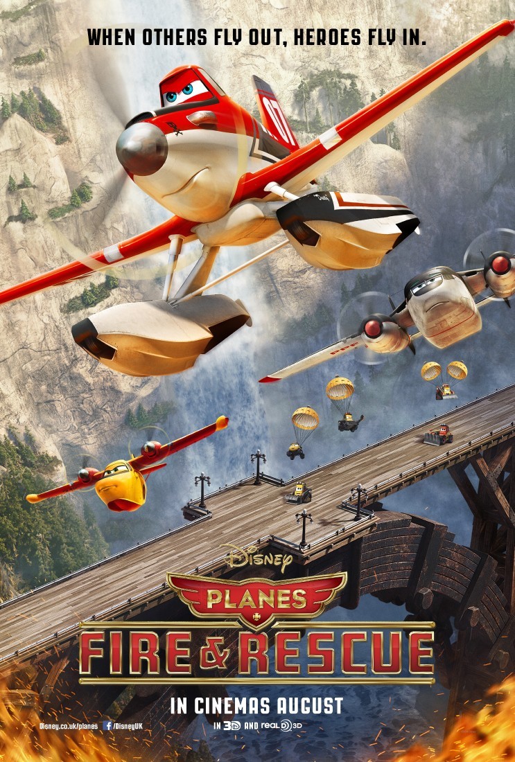 Poster of Walt Disney Pictures' Planes: Fire & Rescue (2014)