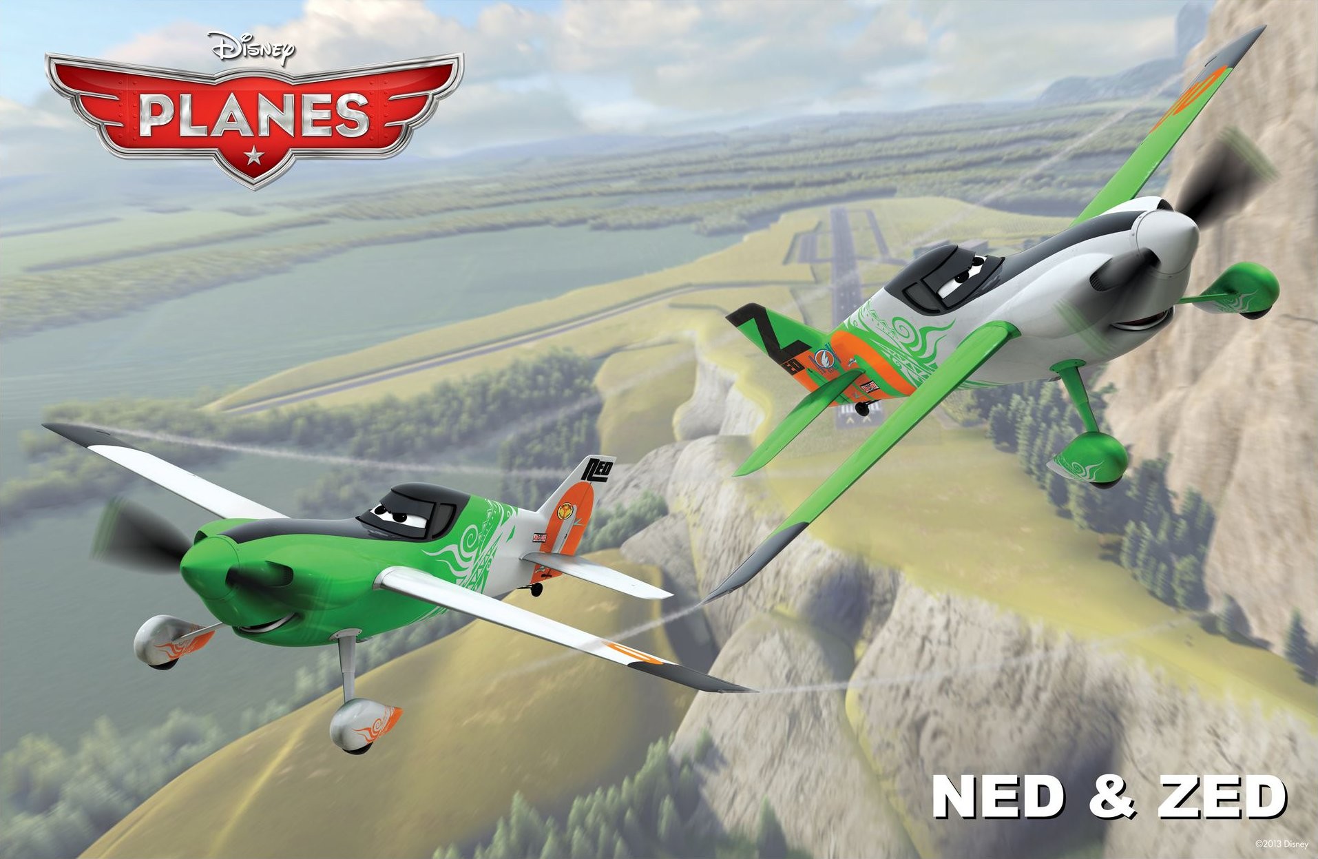 Ned and Zed from Walt Disney Pictures' Planes (2013)