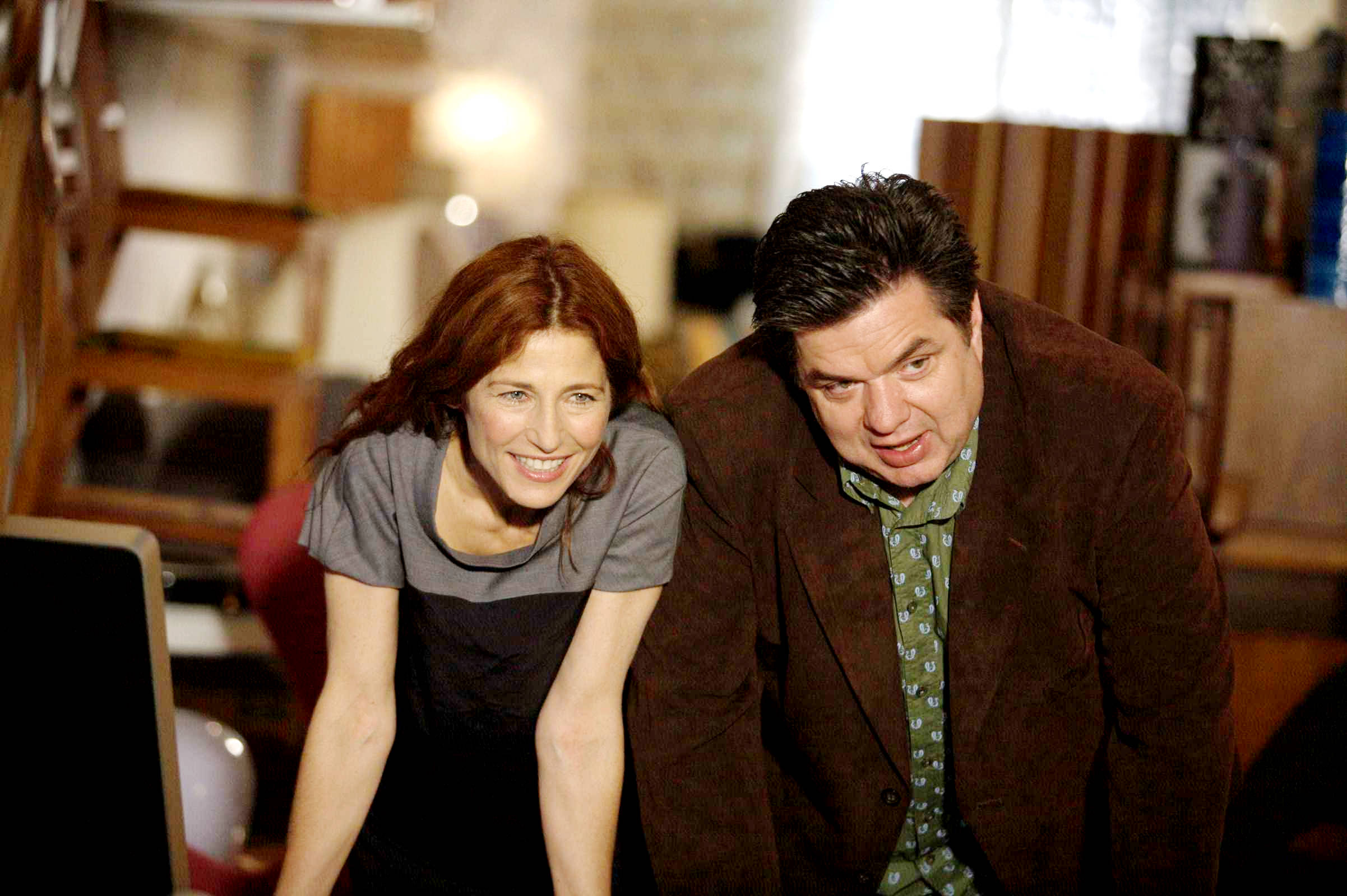 Catherine Keener stars as Kate and Oliver Platt stars as Alex in Sony Pictures Classics' Please Give (2010). Photo credit by Piotr Redlinksi.