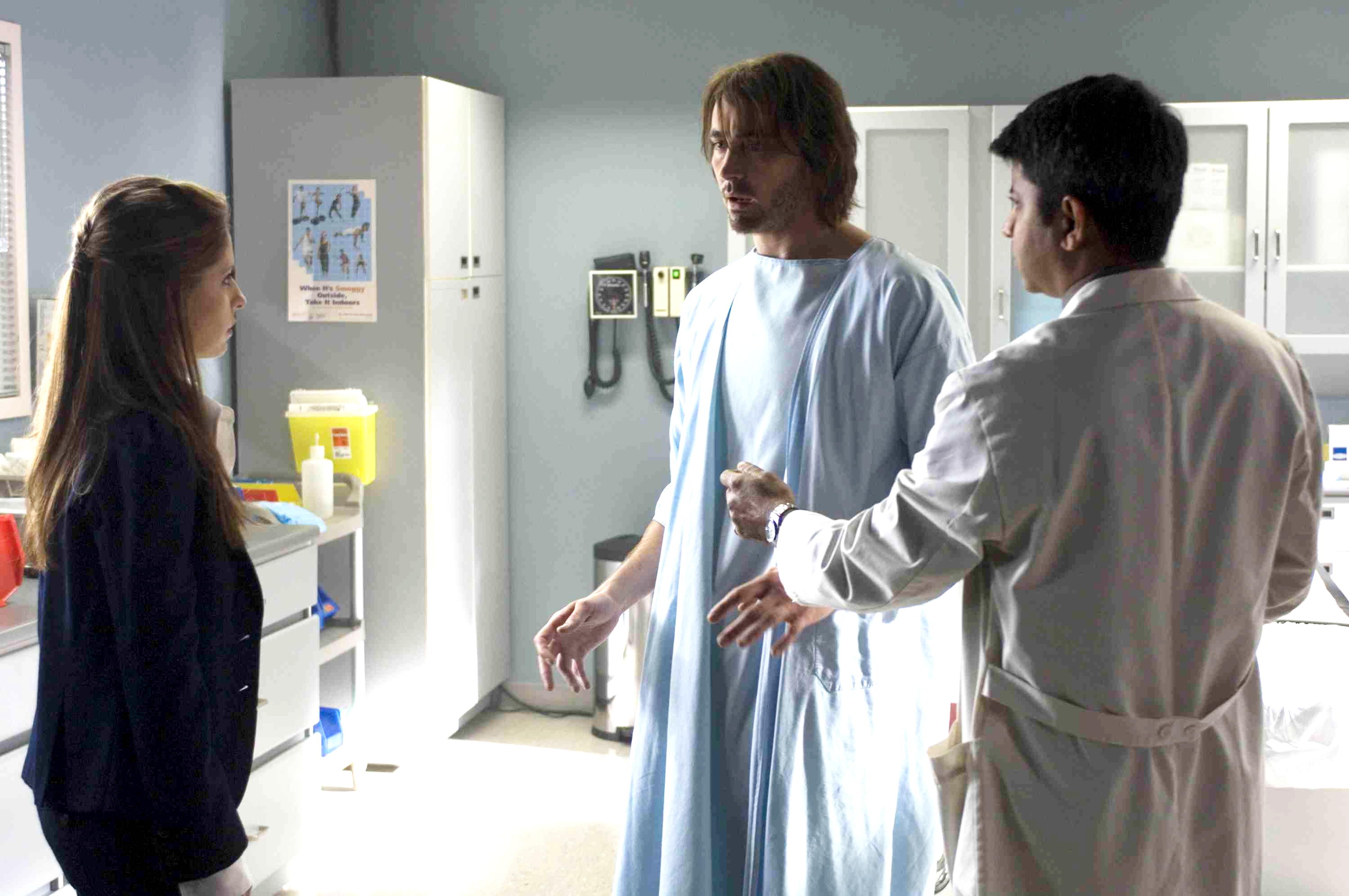 Sarah Michelle Gellar, Lee Pace and Dhirendra in 20th Century Fox Home Entertainment's Possession (2010)