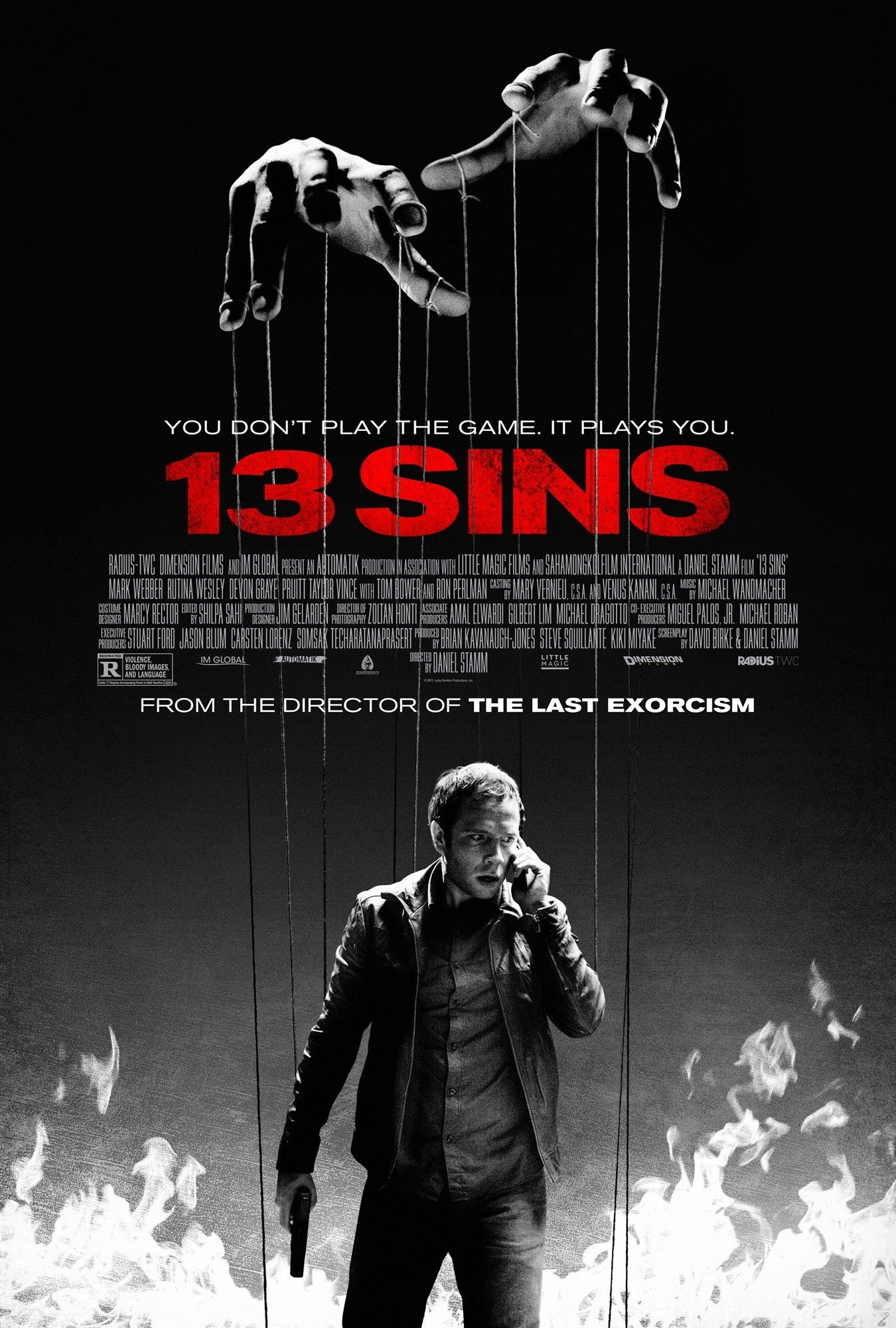 Poster of RADiUS-TWC's 13 Sins (2014)
