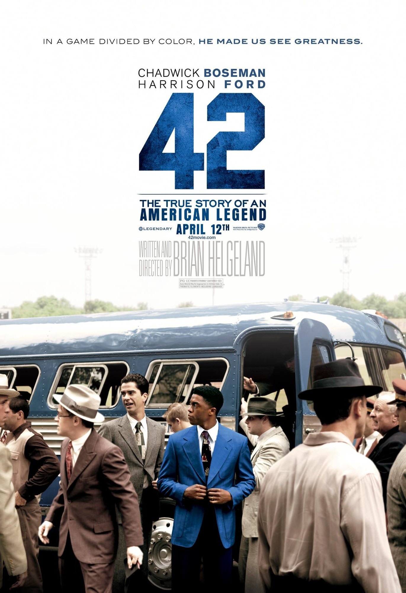 Poster of Warner Bros. Pictures' 42 (2013)